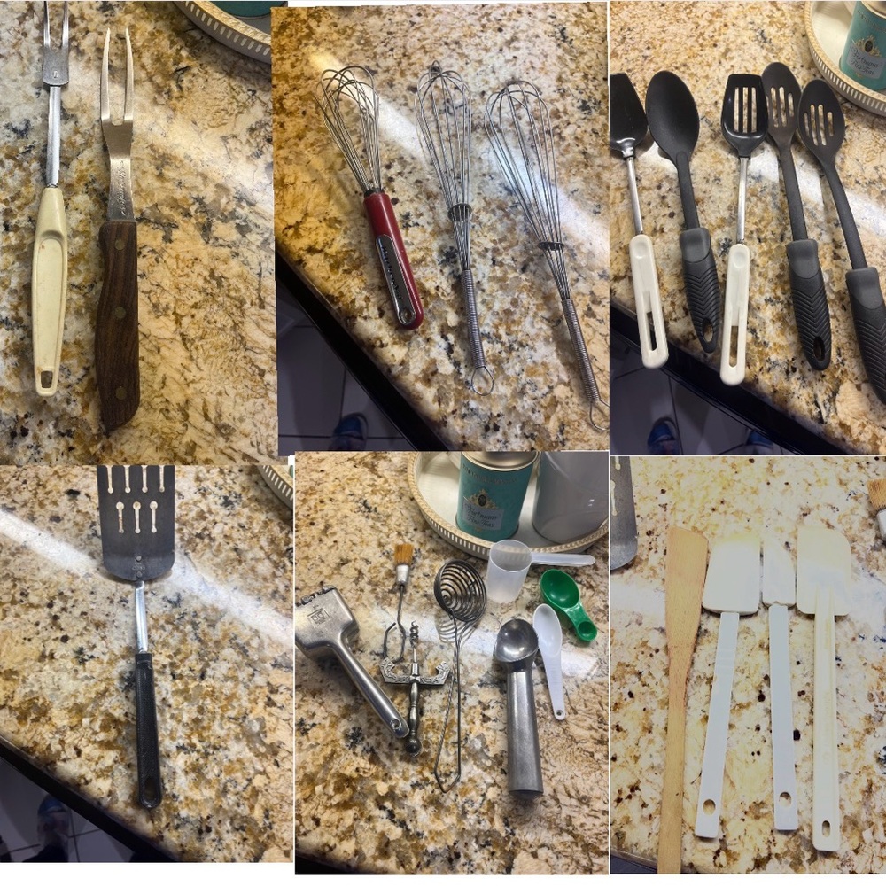 Bundle Kitchen Cooking Utensils Good Condition